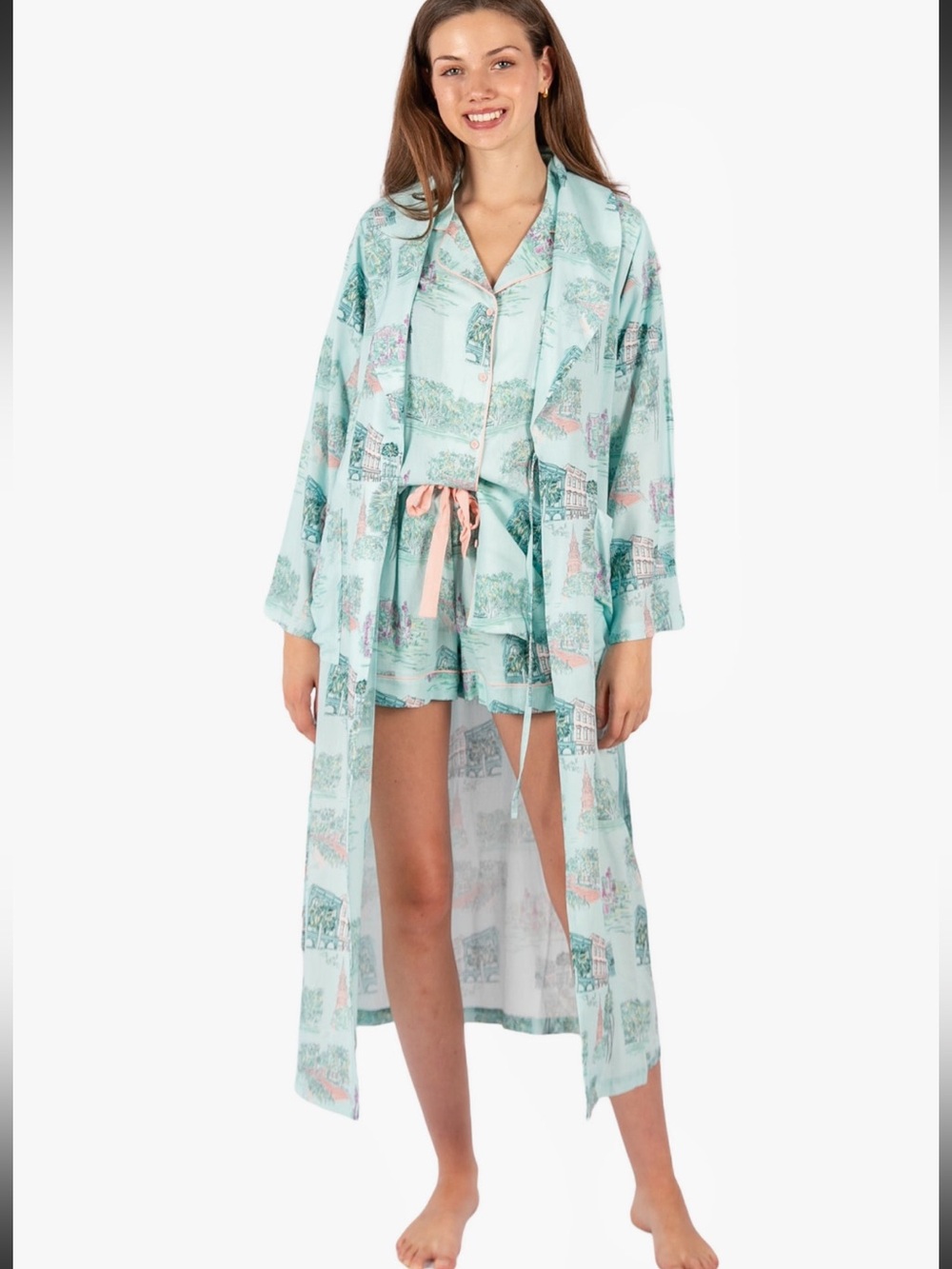 Imbali Charleston “Charleston Scene” Robe